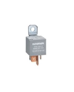 Narva 68016 24V 30Amp 4 Pin Normal Open Relay Resistor Protected