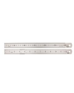 Toledo 60024 Stainless Steel Rule Double Sided Metric & Imperial - 600mm