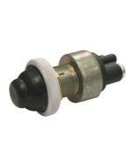 Hella Off-(On) Starter Push Button Switch - Spring Return, Black (4506)