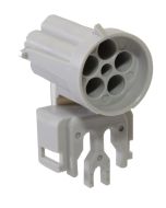 Delphi 12065158 5 Way Light Gray Weather Pack Shroud Sealed Male Connector (Bag of 10)
