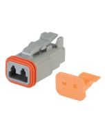 Hella Mining 9.HM4940 2-Way Male DT Connector (Incl. Wedge) (Pack of 15)