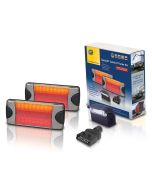 Hella 2377-TP DuraLED Submersible Rear Combination Trailer Lamp Lightning Kit
