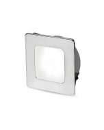 Hella 2JA958340511 EuroLED 95 Gen 2 Square Down Light Recess Mount with Spring Clip - White Light