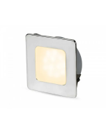 Hella 2JA958340521 EuroLED 95 Gen 2 Square Down Light Recess Mount with Spring Clip - Warm White