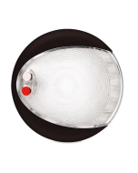 Hella 2JA959950111 EuroLED 130 Touch White/Red Lamp - Black Shroud