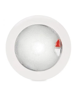 Hella 2JA980630001 EuroLED Touch 150 Down Lights White Plastic Rim - White/Red Light