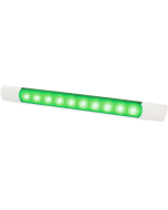 Hella 2JA980881802 LED Courtesy Surface Mount Strip Lamp 12V (Green Light)