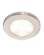 Hella 2JA980940011 EuroLED 95 Down Lights - Recess Mount Polished Stainless Steel Rim - White Light