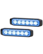 Hella 2XD014562101 LED Strobe-type Beacon - Clear Lens