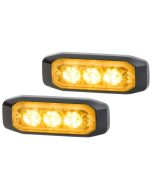 Hella 2XD014563401 LED Warning Light - Amber