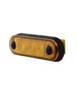 Hella 2XT959510011 LED Courtesy End Outline Marker Light - Amber