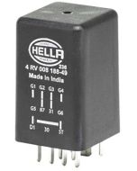 Hella 4RV008188491 After-Glow Relay Control Unit - 9 Pin (12V)