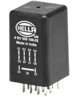 Hella 4RV008188521 After-Glow Relay Control Unit - 11 Pin (12V)