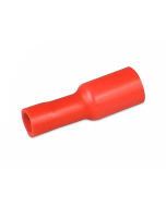 Hella 8222 Female Bullet Connectors - Red (Blister Pack of 12)