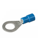 Hella 8245 Insulated Eye Terminals - Blue, 8.4mm (Blister Pack 15)