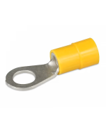 Hella 8246 Eye Terminals - Yellow, 6.3mm (Blister Pack 12)