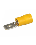 Hella 8515 Male Blade Terminals - Yellow (Box 100)