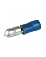 Hella 8521 Male Bullet Connectors - Blue (Box 100)