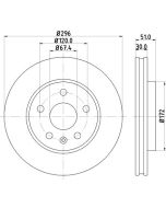 Hella 8DD355116031 Brake Disc