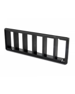 Hella 8HG713626001 Rocker Switch Mounting Panel - Six Switches - 156.1 x 48.2mm