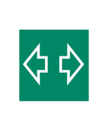Hella 9XT714300141 Symbol Card - Green with "Flasher Lamp" Symbol
