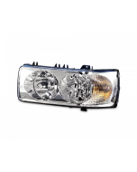 Hella DAF Headlamp CF65/75/85 LF45/55, XF95/105 01/01-05-13 (H1/H7) - Left Hand