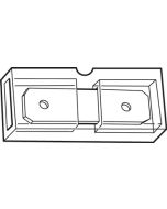 Hella Double Male Blade Connectors (Pack of 9) (8216) available