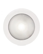 Hella 2JA980631501 EuroLED 150 Down Lights White Plastic Rim - White Light