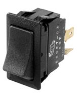 Hella 4484 Heavy Duty (On)-Off-(On) Rocker Switch - Spring Return