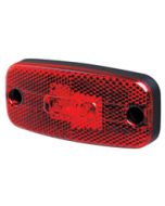 Hella LED Rear Position Lamp - Red, 24V DC (2306)