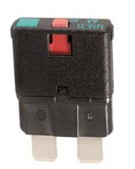 Hella Manual-Reset Circuit Breaker - 15A, 10-28V DC (8733)