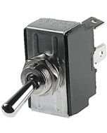 Hella 4461 Toggle Switch (On)-Off-(On) Momentary - Metal Shaft
