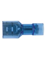 Hella PC Fully Insulated Female Blade Terminals - Blue (Pack of 100) (8507)