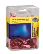 Hella PC Fully Insulated Female Blade Terminals - Red (Pack of 100) (8506)