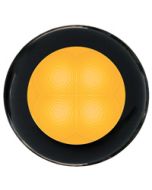 Hella Round LED Courtesy Lamp - Yellow, 12V DC (98050701)