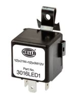 Hella 3016LED1 Solid State Electronic Flasher Unit - 3 Pin, 12V DC