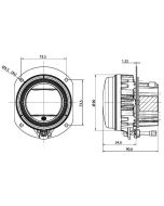 Hella 1F0011988071 HEADLAMP DE-ZF DI MD12/24 1F0 011.988-071