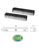 Hella 5630 LED Safety DayLights Kit - 15
