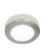 Hella 2JA980828012 Euroled 115 White With Polished 316 Stainless Steel Rim And Spacer Ring/Switch