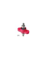 C2791R STUD FEED THROUGH RED [1/4"]