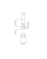 Ionnic 64156 Globe Halogen H3 24V 70W PK22s