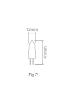 Ionnic 899-911/5 Halogen Globe BI-Pin 12V 35W