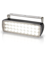 Hella 2LT980740201 Sea Hawk XLR LED Floodlight - Spot Light (Black Housing)