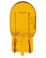 Hella WGY1221 Glass Wedge Base Globe - Amber